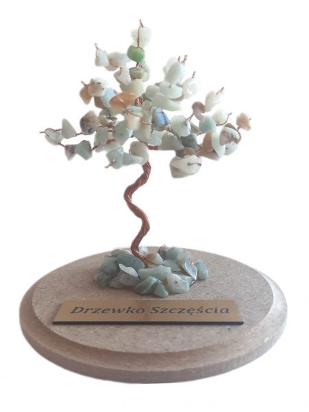 Drzewko Szczęścia Amazonit 10,5cm (1729)
