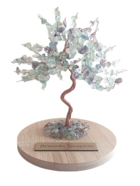 Drzewko Szczęścia Fluoryt 14cm (1726)