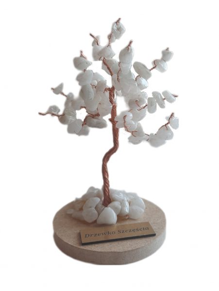 Drzewko Szczęścia Kwarc lodowy 9cm (1735)