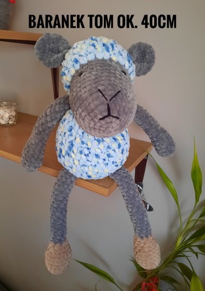 SPRZEDANE – Baranek Tom ok. 40cm