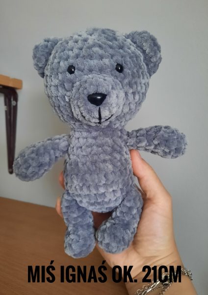 SPRZEDANE – Miś Ignaś ok. 21cm