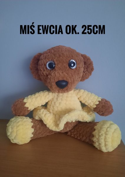 Miś Ewcia ok. 25cm